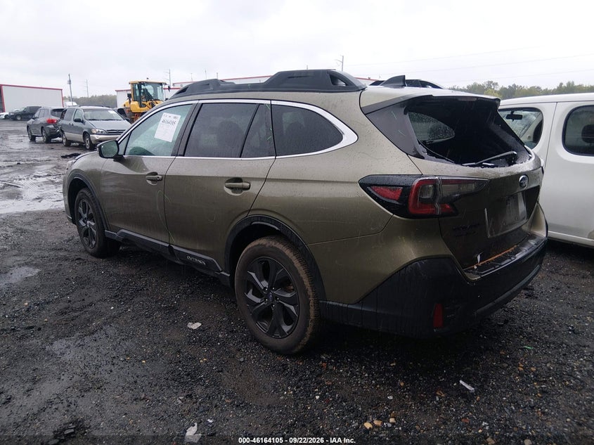 Vin: 4s4btgkdxl3240230, lot: 46663947, subaru outback onyx edition xt 20203