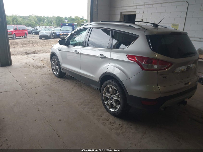 Vin: 1fmcu9j94eue12856, lot: 46663952, ford escape titanium 20143
