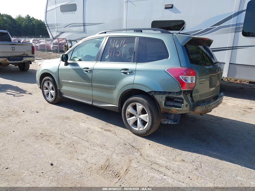 Vin: jf2sjajc8eh472154, lot: 46663963, subaru forester 2.5i limited 20143