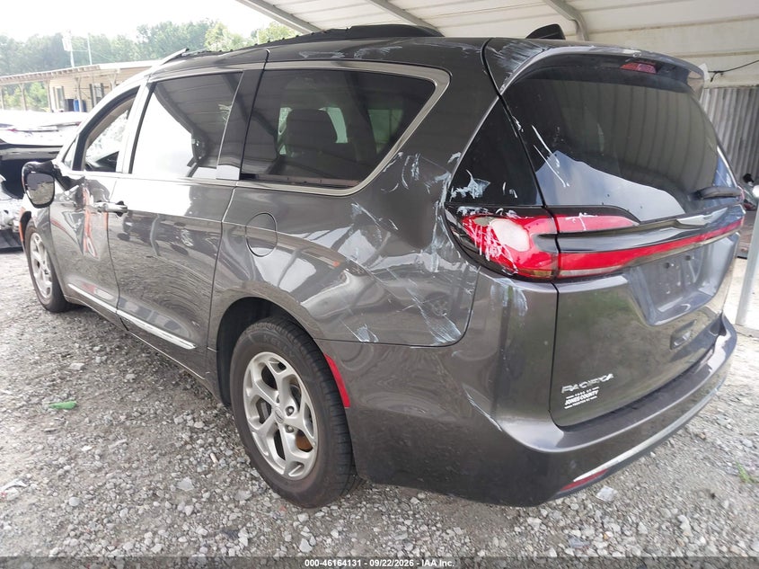 Vin: 2c4rc1gg6pr566154, lot: 46663973, chrysler pacifica limited 20233