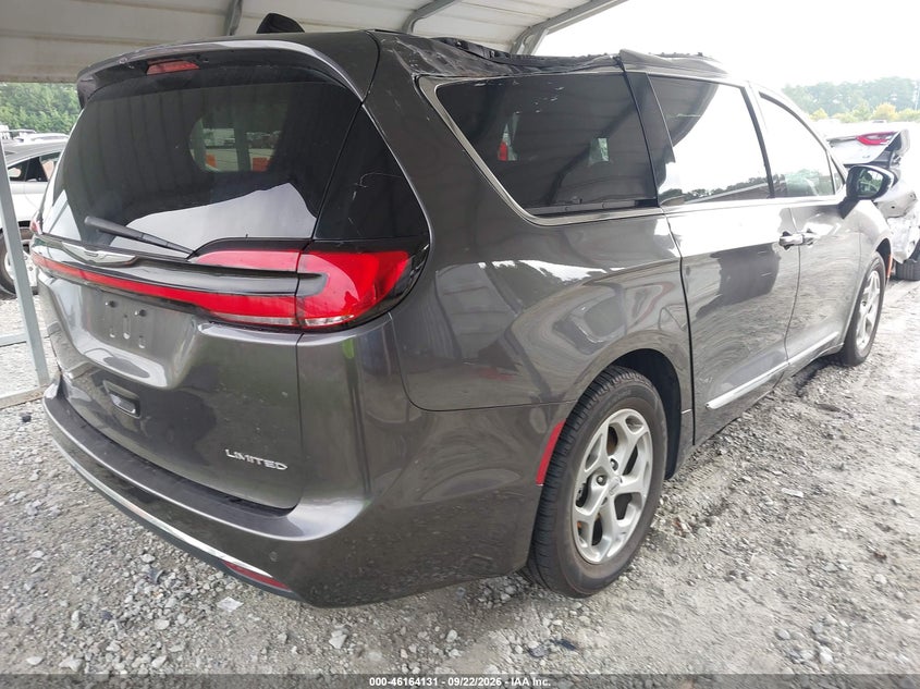 Vin: 2c4rc1gg6pr566154, lot: 46663973, chrysler pacifica limited 20234
