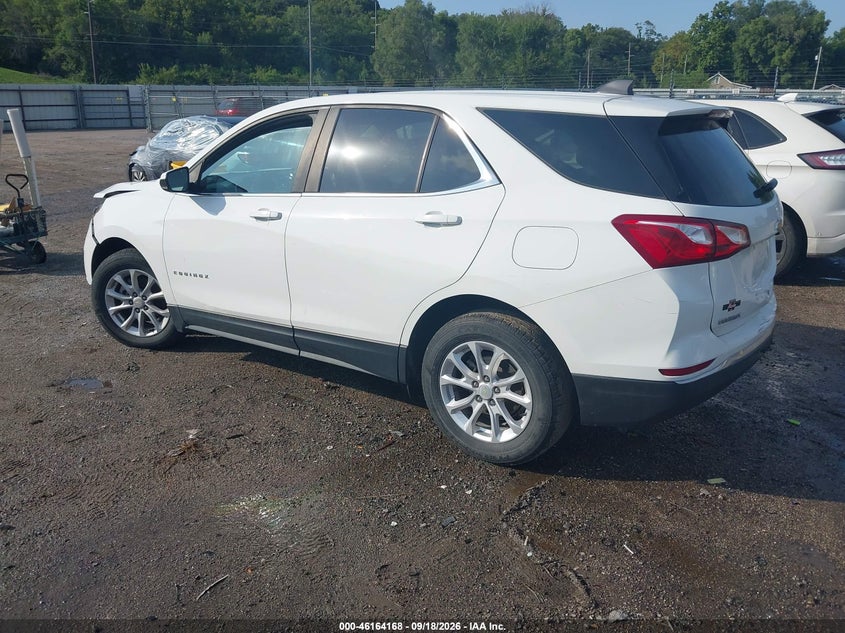 Vin: 3gnaxkev2ms126835, lot: 46664010, chevrolet equinox lt 20213