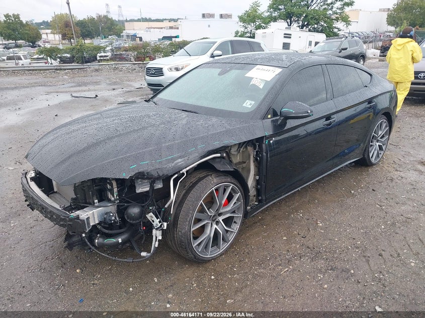 Vin: waufacf59sa013724, lot: 46664013, audi a5 sportback premium plus 45 tfsi s line quattro s tronic 20252