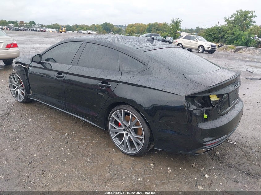 Vin: waufacf59sa013724, lot: 46664013, audi a5 sportback premium plus 45 tfsi s line quattro s tronic 20253