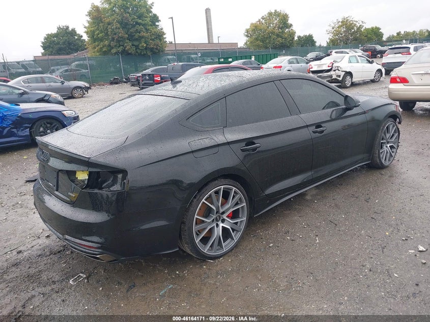 Vin: waufacf59sa013724, lot: 46664013, audi a5 sportback premium plus 45 tfsi s line quattro s tronic 20254