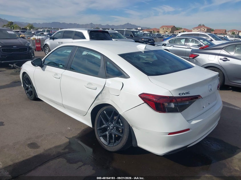 Vin: 2hgfe2f52th518672, lot: 46664035, honda civic sport 20263