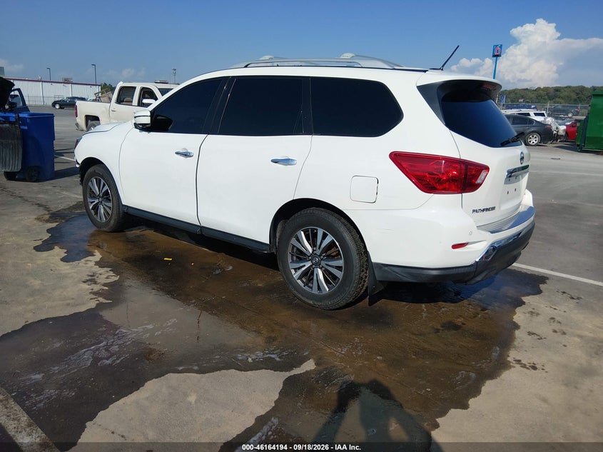 Vin: 5n1dr2mn9hc657426, lot: 46664036, nissan pathfinder sl 20173