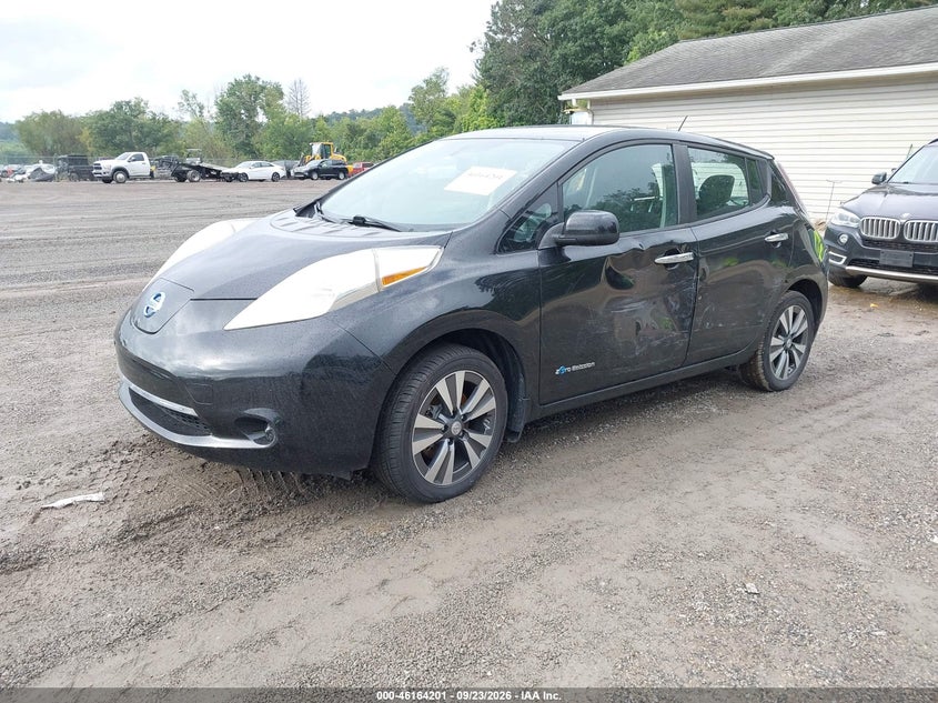 Vin: 1n4az0cp0fc322069, lot: 46664043, nissan leaf sv 20152