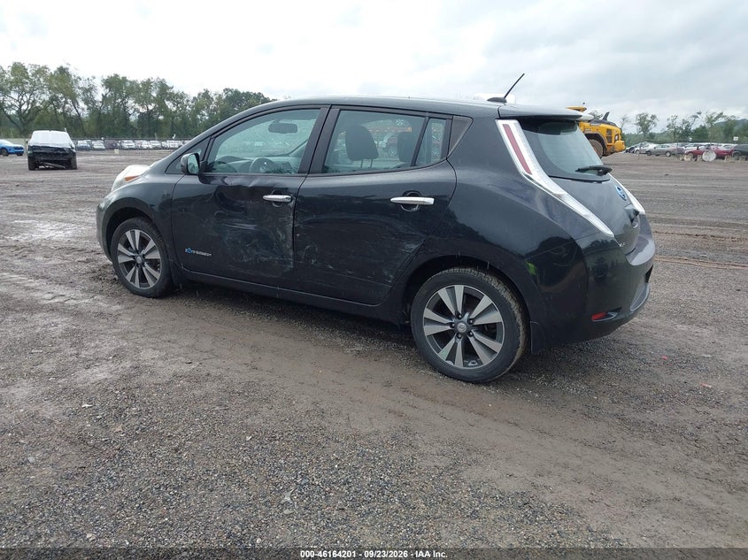 Vin: 1n4az0cp0fc322069, lot: 46664043, nissan leaf sv 20153