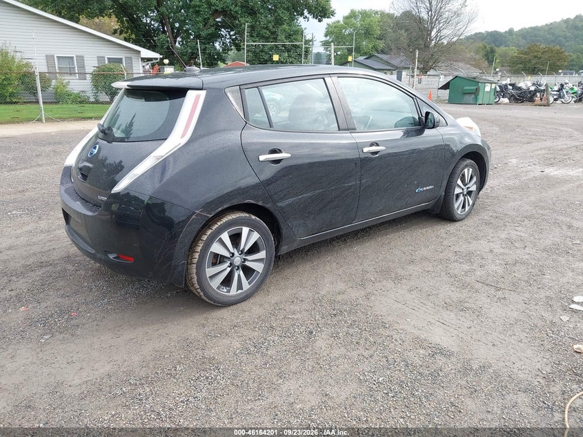 Vin: 1n4az0cp0fc322069, lot: 46664043, nissan leaf sv 20154
