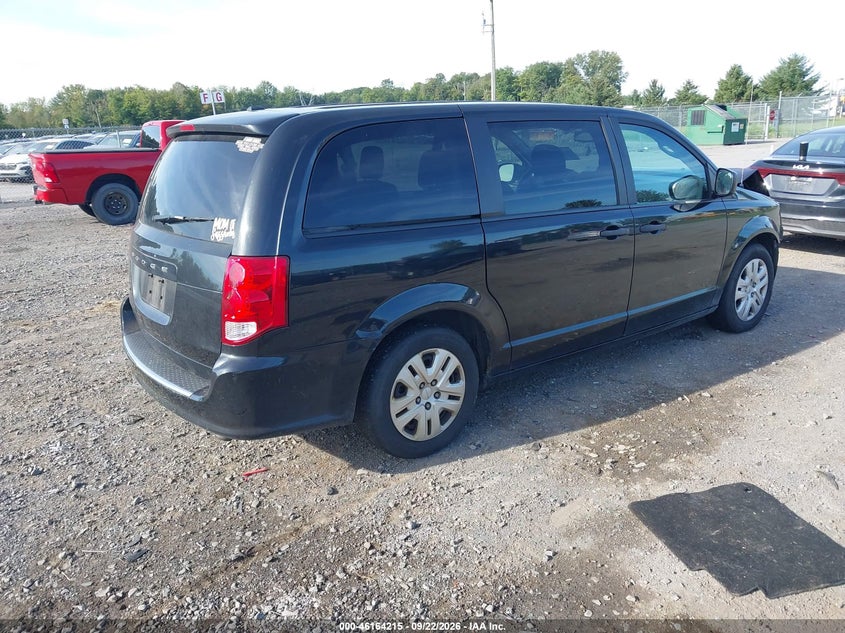 Vin: 2c4rdgbg2kr582027, lot: 46664057, dodge grand caravan se 20194