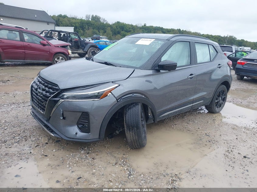 Vin: 3n1cp5dv2pl562753, lot: 46664058, nissan kicks sr xtronic cvt 20232