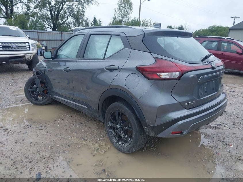 Vin: 3n1cp5dv2pl562753, lot: 46664058, nissan kicks sr xtronic cvt 20233
