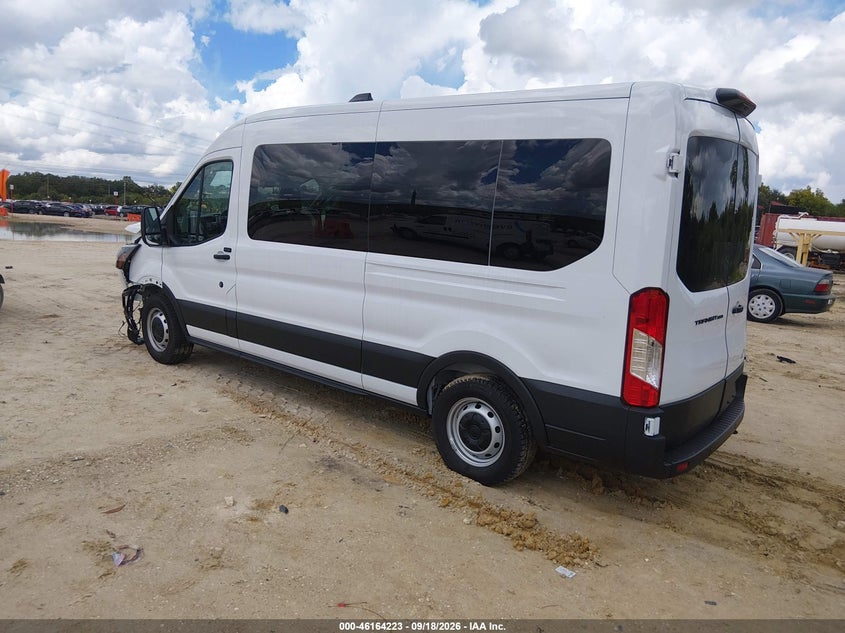 Vin: 1fbax2c86tka69107, lot: 46664065, ford transit-350 passenger van xl 20263