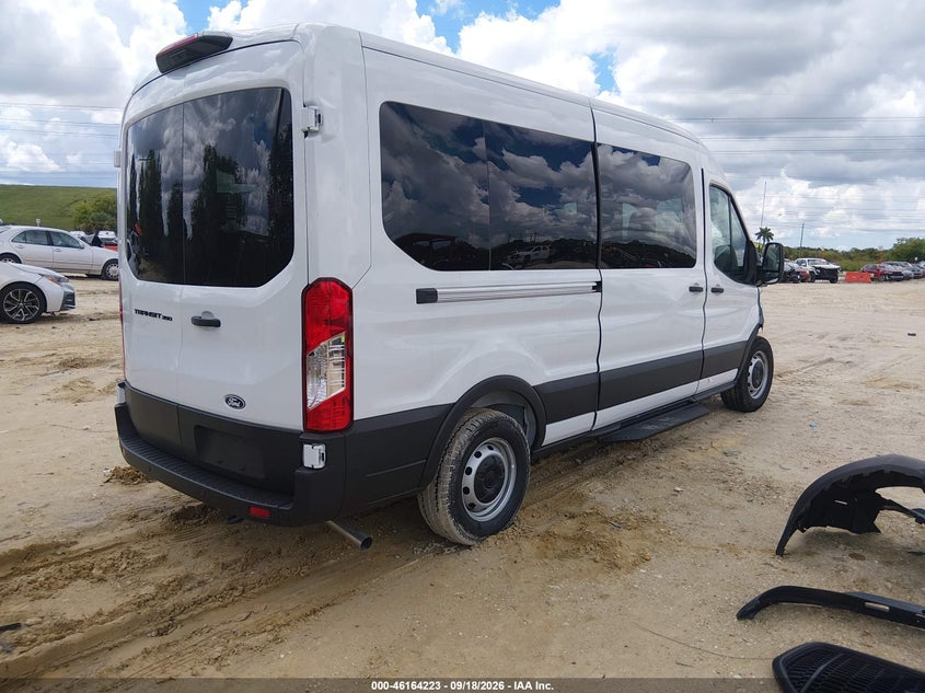 Vin: 1fbax2c86tka69107, lot: 46664065, ford transit-350 passenger van xl 20264