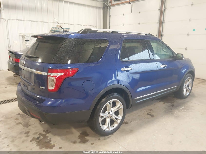 Vin: 1fm5k8f89dgc24811, lot: 46664068, ford explorer limited 20134