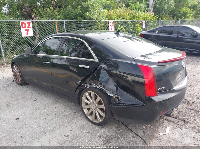 Vin: 1g6ab5s38e0161659, lot: 46664110, cadillac ats luxury 20143