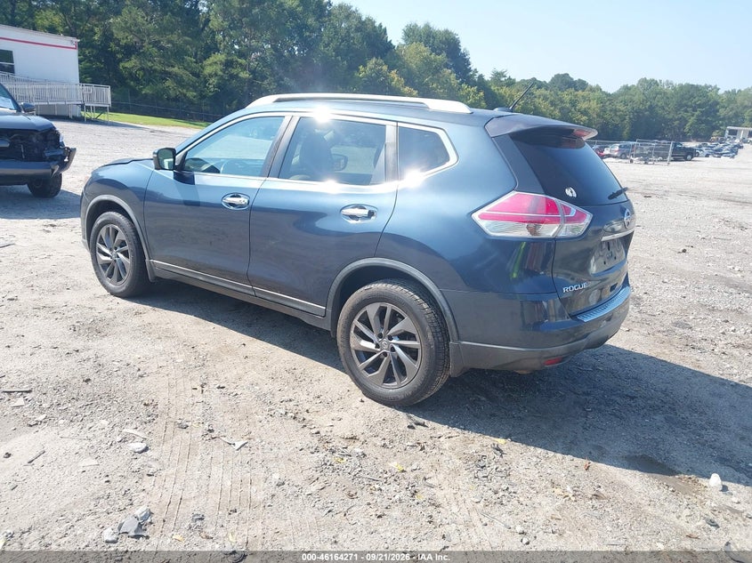 Vin: knmat2mt0gp731329, lot: 46664113, nissan rogue sl 20163