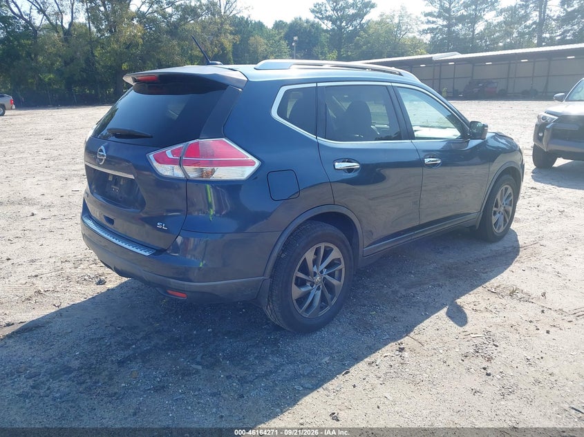 Vin: knmat2mt0gp731329, lot: 46664113, nissan rogue sl 20164