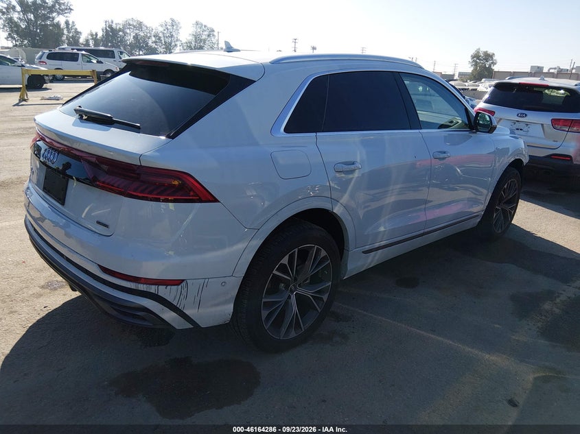 Vin: wa1evbf14pd038248, lot: 46664128, audi q8 premium plus 55 tfsi quattro tiptronic 20234