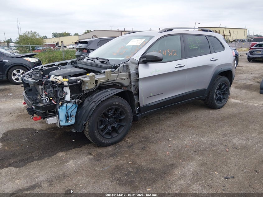 Vin: 1c4pjmbx4ld604936, lot: 46664154, jeep cherokee trailhawk 4x4 20202