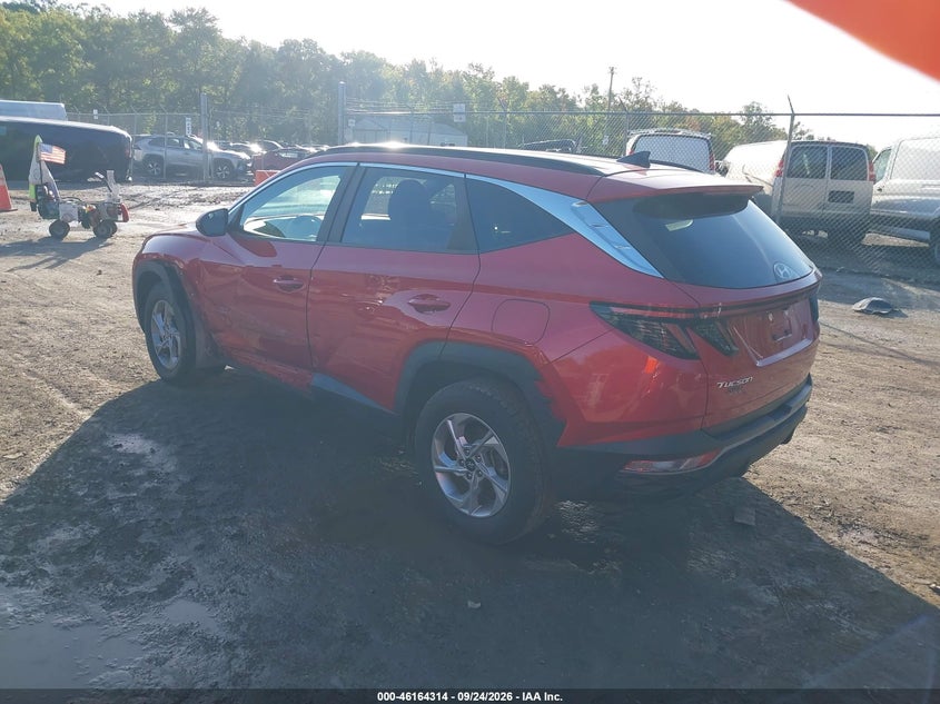 Vin: 5nmjbcae6nh032596, lot: 46664156, hyundai tucson sel 20223
