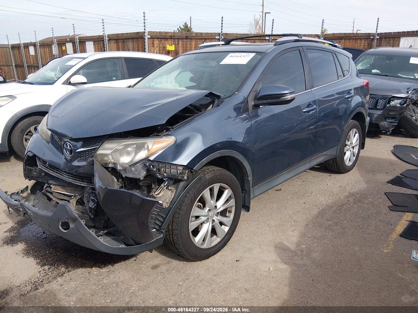 Vin: 2t3dfrev2dw114575, lot: 46664169, toyota rav4 limited 20132