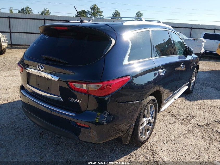 Vin: 5n1al0mm2fc542552, lot: 46664187, infiniti qx60 20154