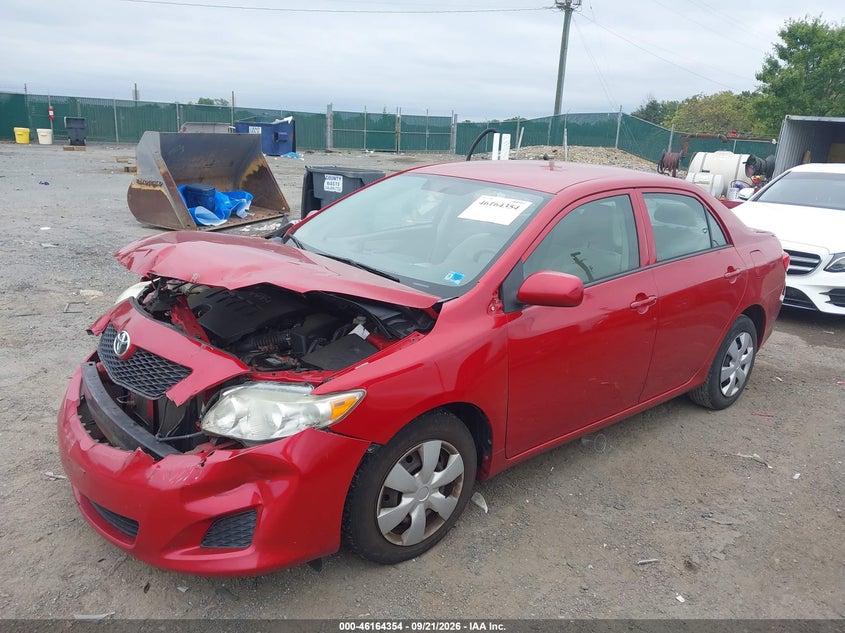 Vin: 1nxbu4ee3az287459, lot: 46664196, toyota corolla le 20102