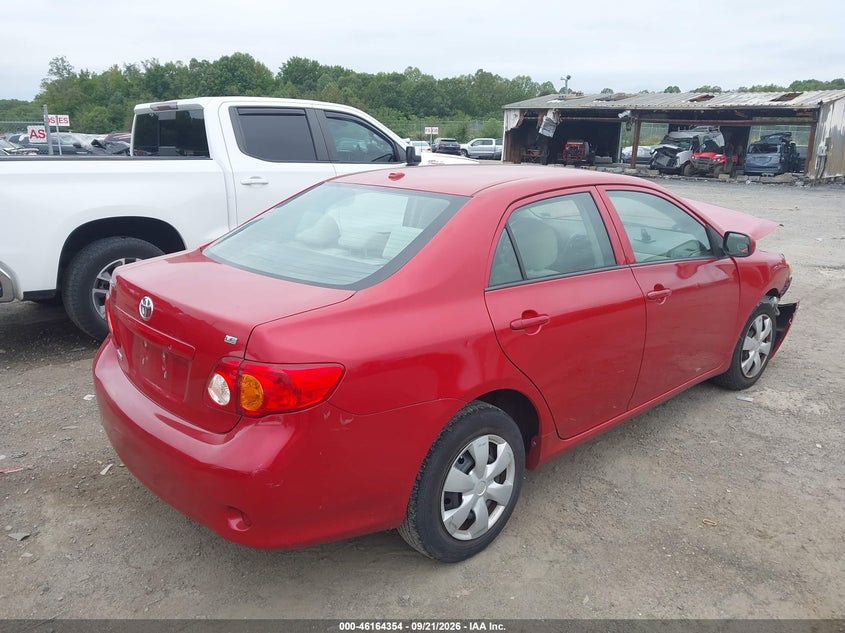 Vin: 1nxbu4ee3az287459, lot: 46664196, toyota corolla le 20104