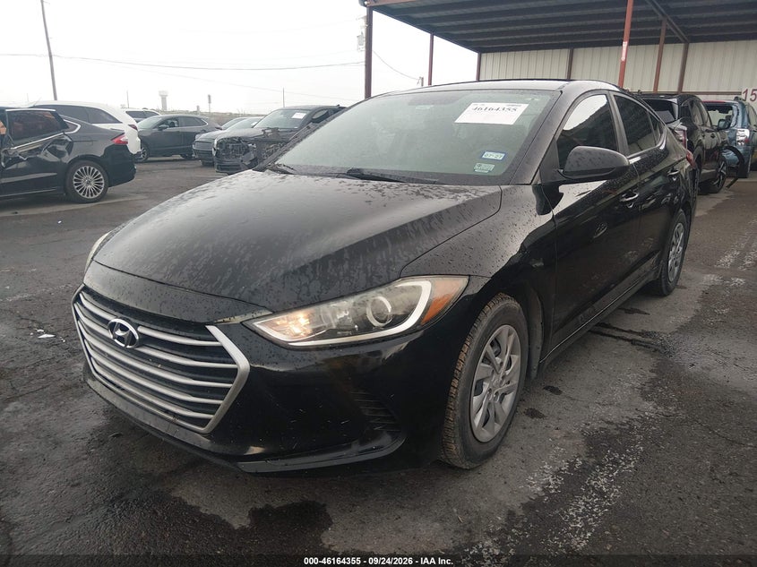 Vin: kmhd74lf1hu367185, lot: 46664197, hyundai elantra se 20172