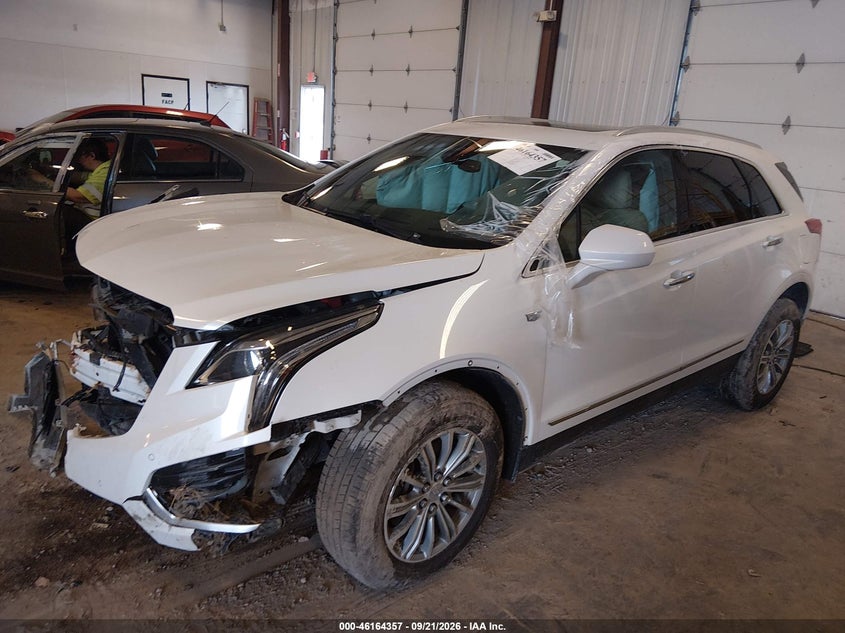 Vin: 1gyknbrs8hz305077, lot: 46664199, cadillac xt5 luxury 20172
