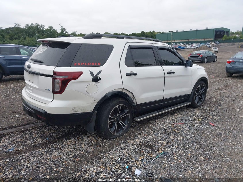 Vin: 1fm5k8gt9egc04868, lot: 46664213, ford explorer sport 20144