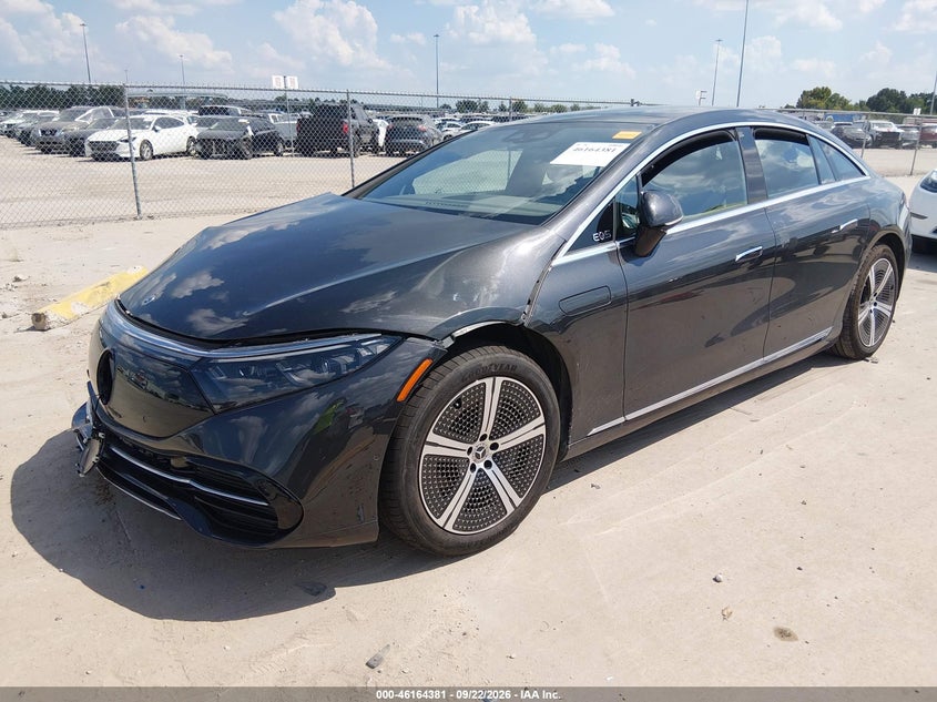 Vin: w1kcg2db9pa033802, lot: 46664223, mercedes-benz eqs 450+ 20232