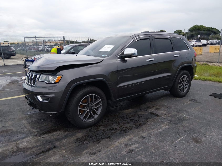Vin: 1c4rjebg4kc857418, lot: 46664233, jeep grand cherokee limited 4x2 20192
