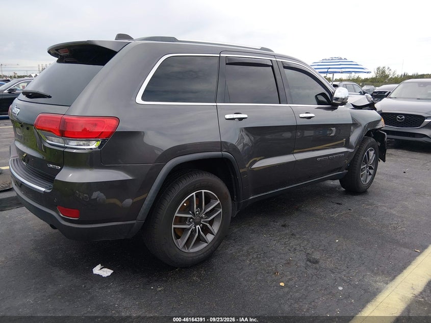 Vin: 1c4rjebg4kc857418, lot: 46664233, jeep grand cherokee limited 4x2 20194