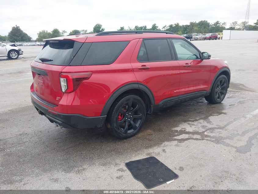 Vin: 1fm5k8gcxmga38195, lot: 46664261, ford explorer st 20214