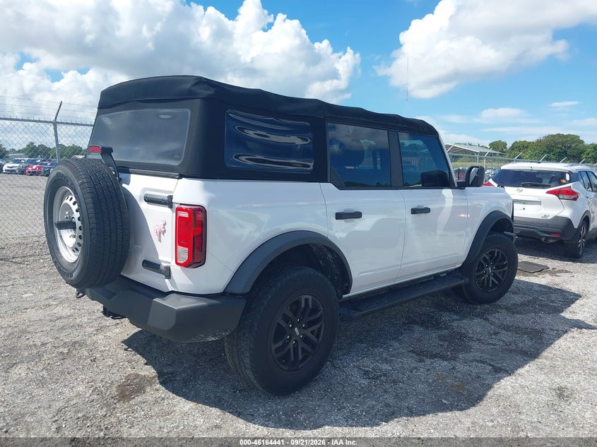 Vin: 1fmde5bh4mlb02193, lot: 46664283, ford bronco 20214