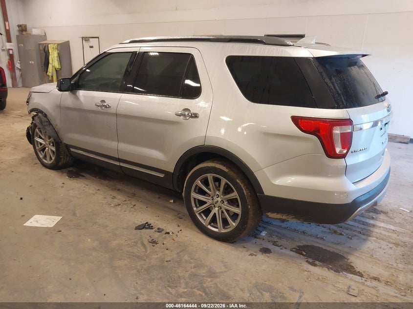 Vin: 1fm5k7f82hgc37934, lot: 46664286, ford explorer limited 20173