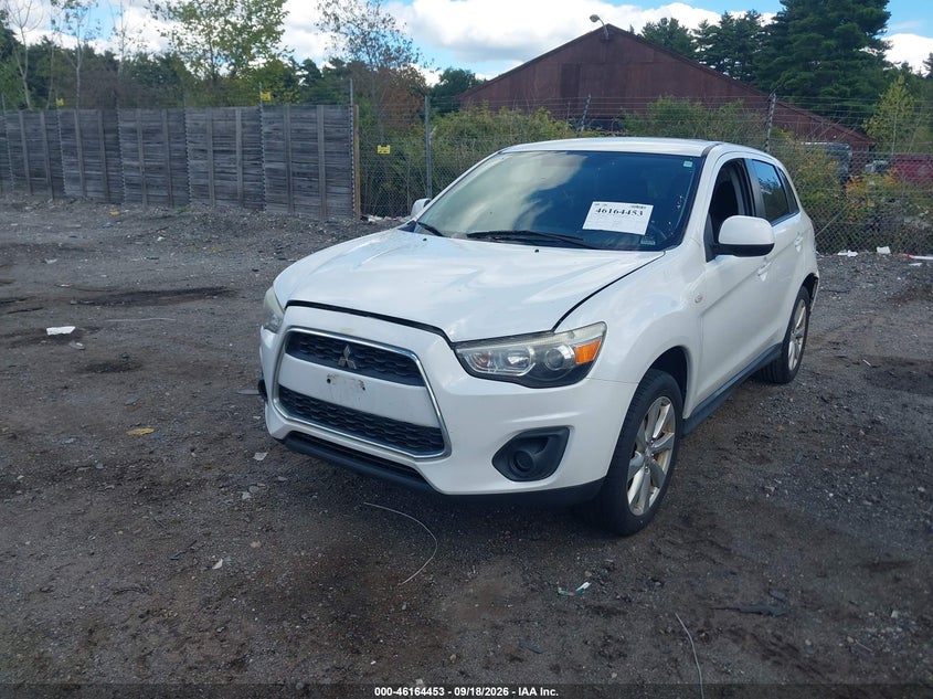 Vin: 4a4ap3au8de014359, lot: 46664295, mitsubishi outlander sport es 20132