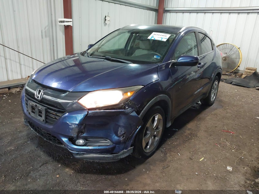2017 Honda HR-V, Front End, IAAI, VIN 3CZRU5H78HM720045 — photo 2