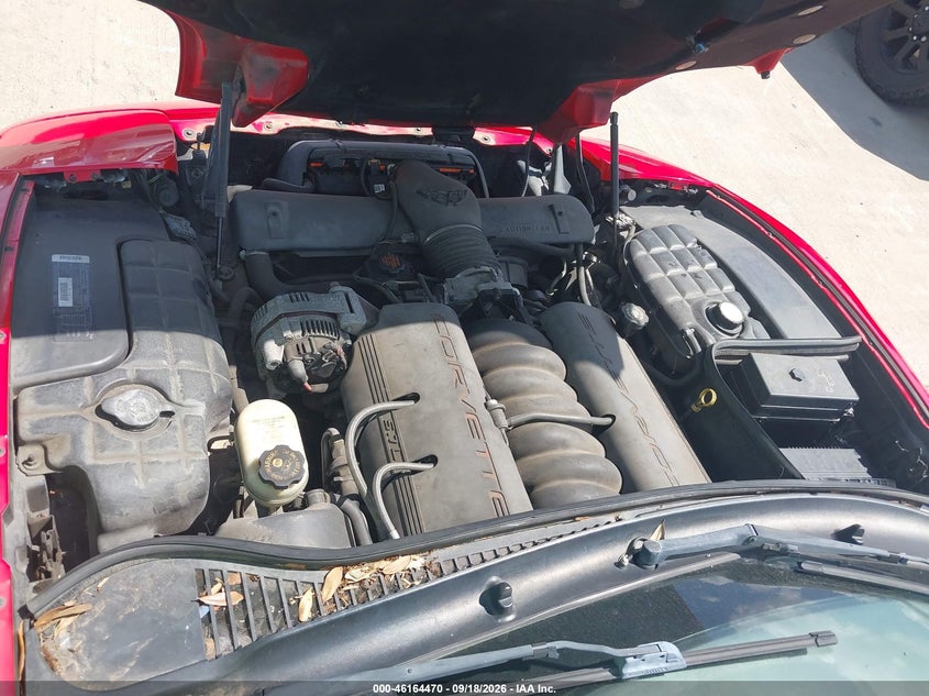 CHEVROLET CORVETTE 1998 VIN 1G1YY32G0W5108016