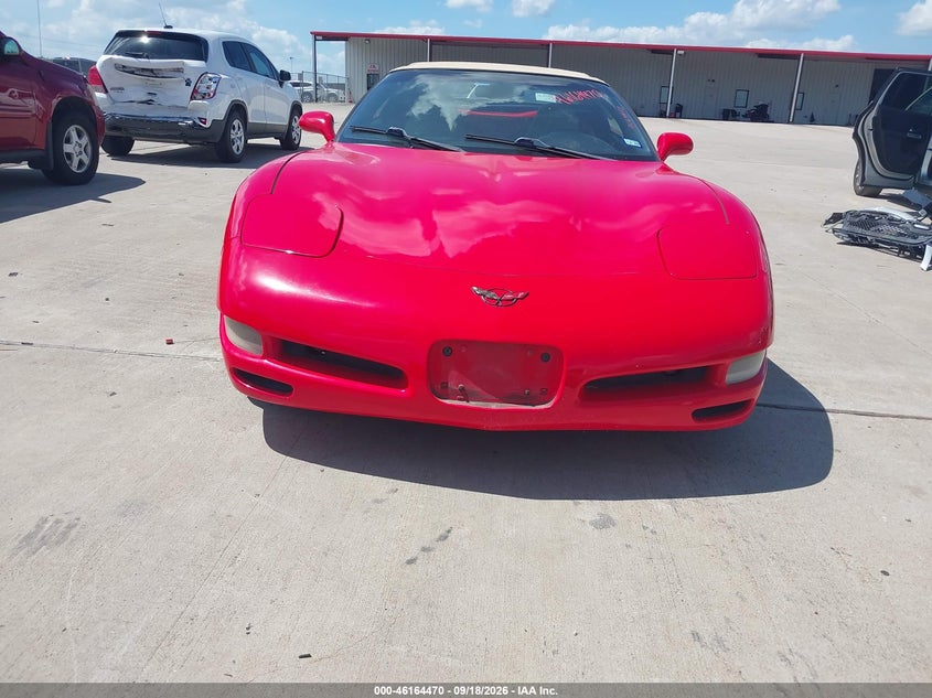 CHEVROLET CORVETTE 1998 VIN 1G1YY32G0W5108016