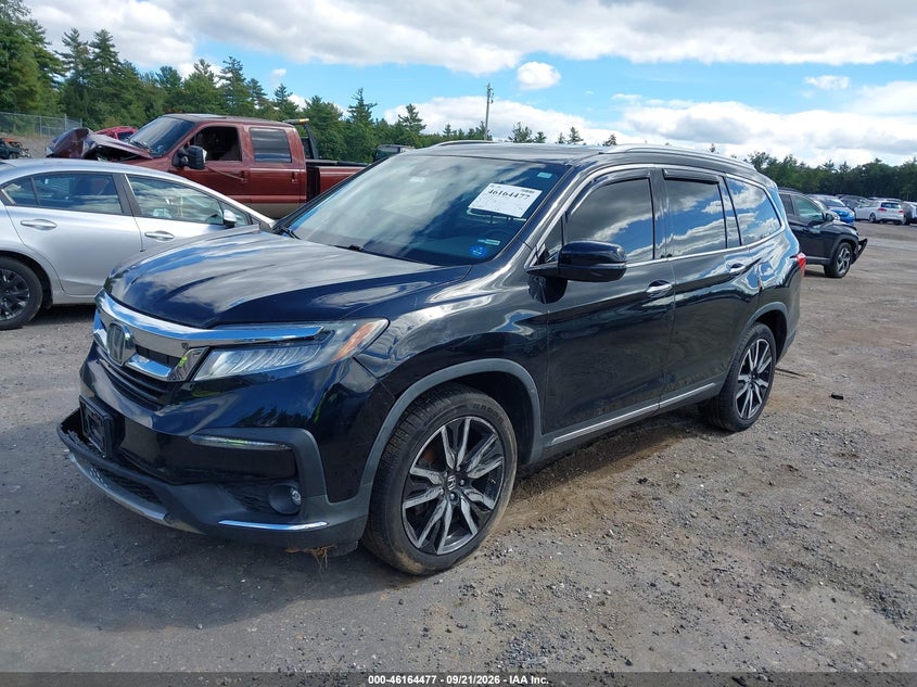 Vin: 5fnyf6h92lb040027, lot: 46664319, honda pilot awd touring 8 passenger 20202
