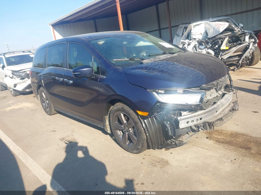 Vin: 5fnrl6h56nb042845, lot: 46664348, honda odyssey ex 2022 img_1