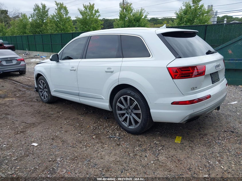 Vin: wa1vaaf74jd028157, lot: 46664384, audi q7 3.0t premium 20183