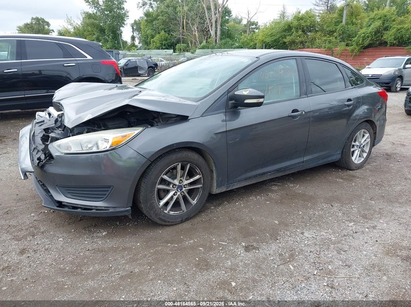 Vin: 1fadp3f28gl288274, lot: 46664407, ford focus se 20162