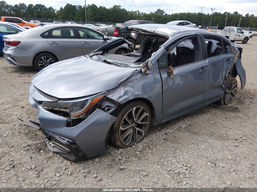 Vin: 5yfs4mce1mp095871, lot: 46664422, toyota corolla se 20212