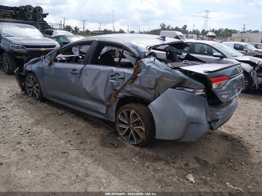 Vin: 5yfs4mce1mp095871, lot: 46664422, toyota corolla se 20213