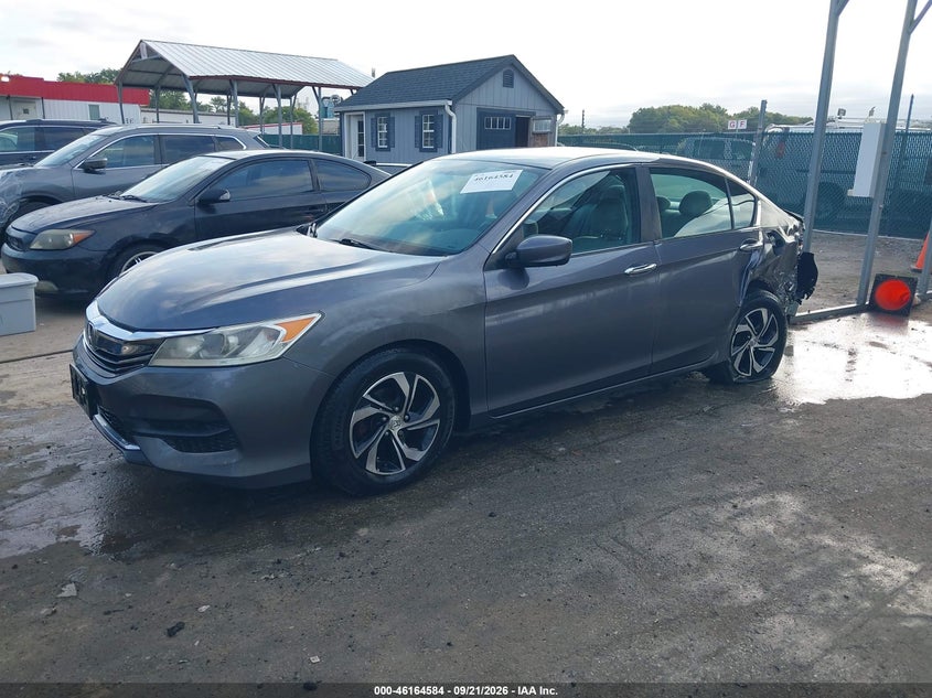 Vin: 1hgcr2f39ga055147, lot: 46664426, honda accord lx 20162